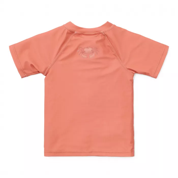 Tricou cu protectie UV 50+ - Coral - Little Dutch