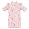 Costum de baie intreg cu protectie UV 50+ - Ocean Dreams Pink - Little Dutch