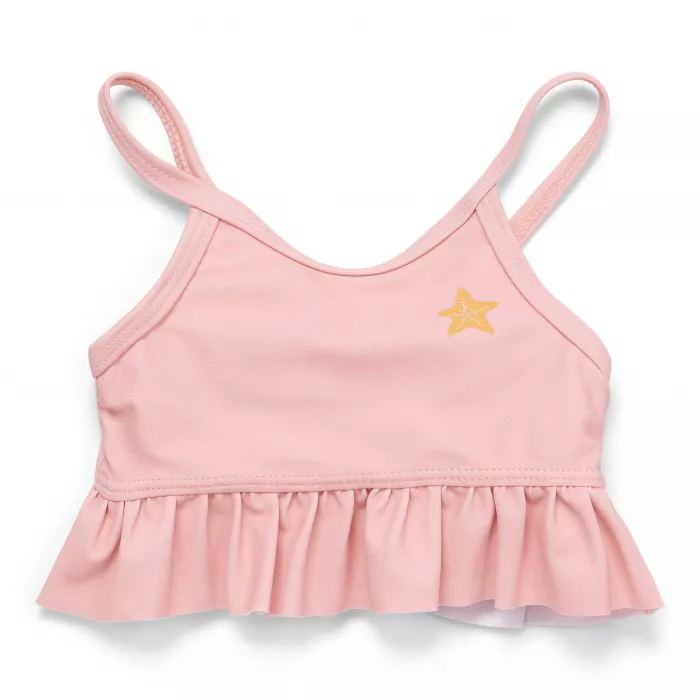 Costum de baie cu doua piese cu protectie UV 50+ - Starfish Pink - Little Dutch
