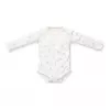 Body kimono cu maneca lunga  din bumbac organic - Baby Bunny - Little Dutch