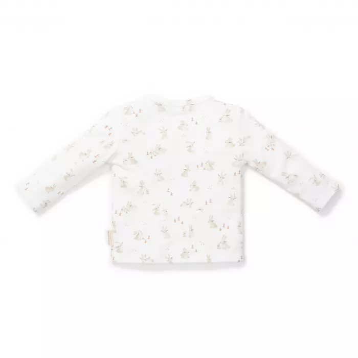 Bluza cu maneca lunga din bumbac organic - Baby Bunny - Little Dutch