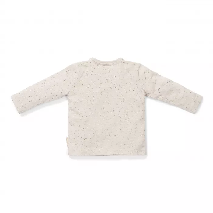 Cardigan din bumbac organic pentru bebelusi - Nappy Sand - Baby Bunny - Little Dutch