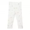 Pantaloni cu print complet din bumbac organic - Baby Bunny - Little Dutch