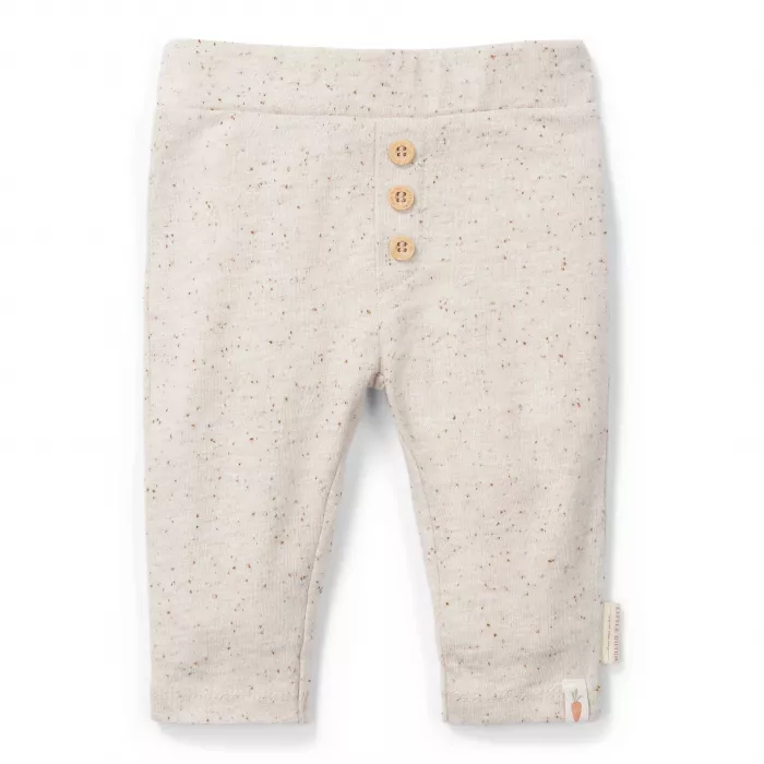 Pantaloni din bumbac organic - Nappy Sand - Little Dutch