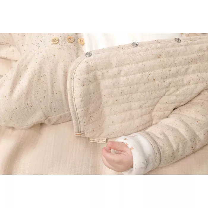 Pantaloni din bumbac organic - Nappy Sand - Little Dutch