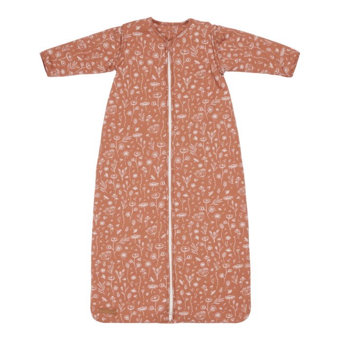 Sac de dormit cu maneci detasabile - Wild Flowers Rust - Little Dutch Sac de dormit cu maneci detasabile - Wild Flowers Rust - Little Dutch
