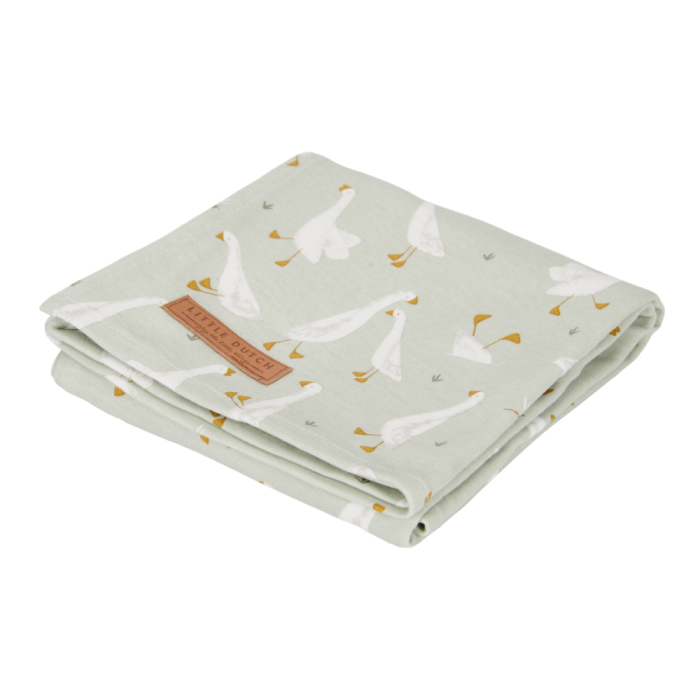 Muselina din bumbac - 120 x 120 cm - Little Goose - Little Dutch Muselina din bumbac - 120 x 120 cm - Little Goose - Little Dutch