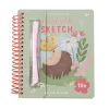 Carte pentru copii - Scratch & Sketch - Rosa - Little Dutch