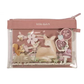 Penar cu accesorii pentru activitati creative - Fairy Garden - Little Dutch