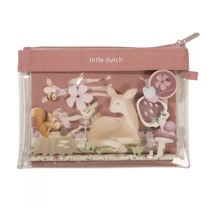 Penar cu accesorii pentru activitati creative - Fairy Garden - Little Dutch