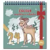 Carte de colorat - Calendar de advent - Craciun - Little Dutch