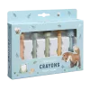 Creioane cerate in forma de animalute - Forest Friends - Little Dutch