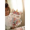 Carte cu masti pentru decupat - stickere si foarfeca incluse - ROSA - Little Dutch