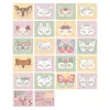 Carte cu masti pentru decupat - stickere si foarfeca incluse - ROSA - Little Dutch