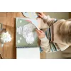 Carte cu activitati pentru decupat - stickere si foarfeca incluse - Jim - Little Dutch