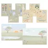 Set creativ cu stickere Safari Friends