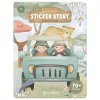 Set creativ cu stickere Safari Friends