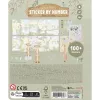 Carte cu autocolante - Rosa - Safari Friends - Little Dutch