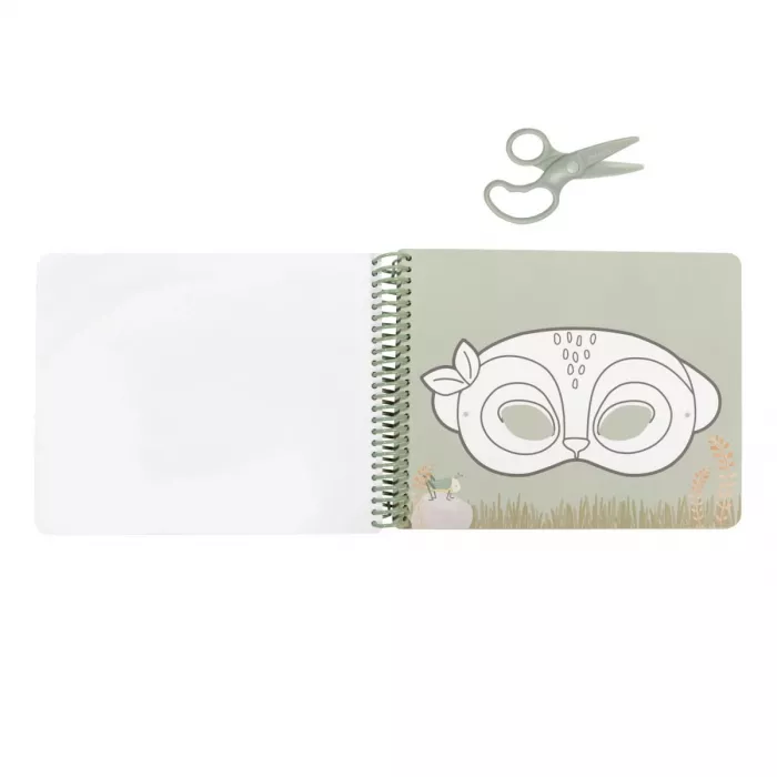 Carte creativă de decupat și lipit Safari Friends