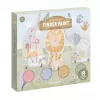 Carte de pictat cu degetele - Safari Friends - Little Dutch