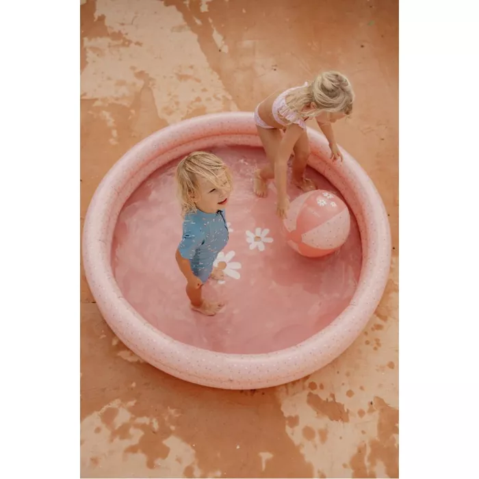 Piscina gonflabila pentru copii - 150 cm - Little Pink Flowers - Little Dutch