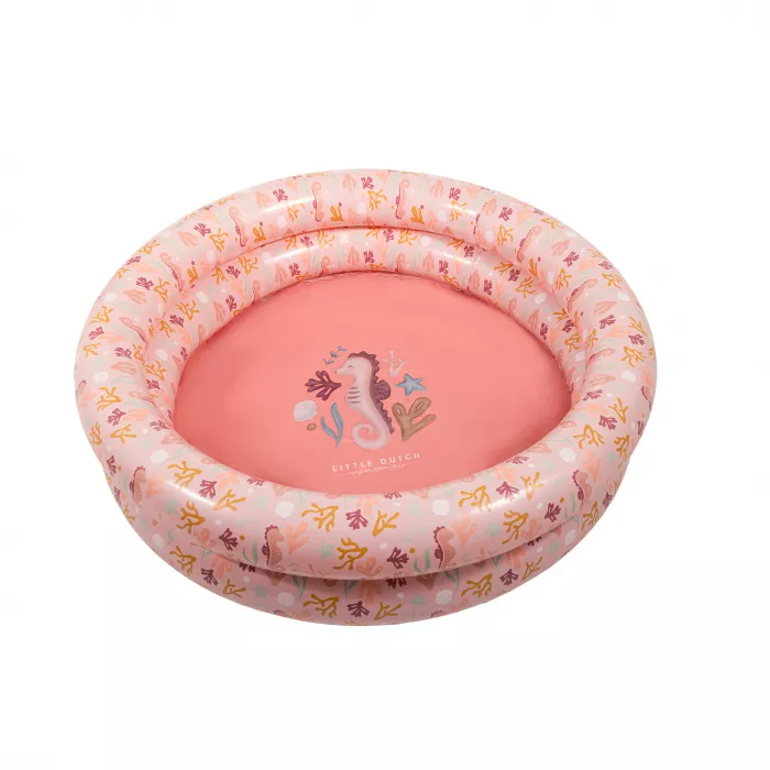 Piscina gonflabila pentru copii - 80 cm - Ocean Dreams - Roz - Little Dutch