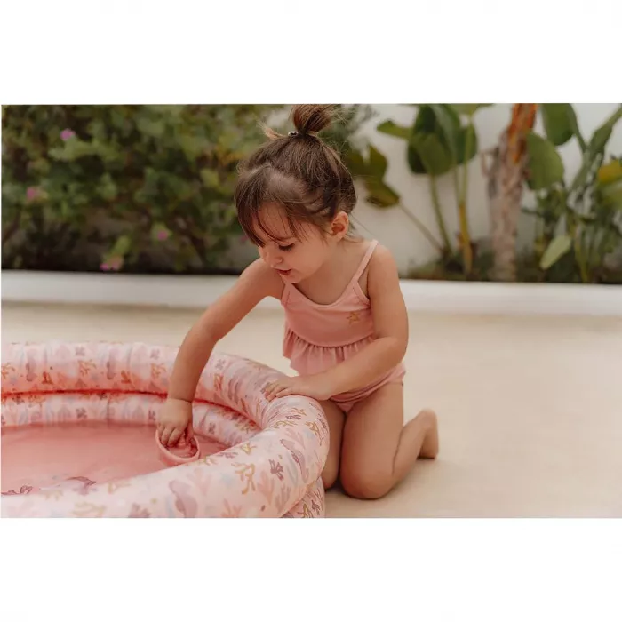 Piscina gonflabila pentru copii - 80 cm - Ocean Dreams - Roz - Little Dutch