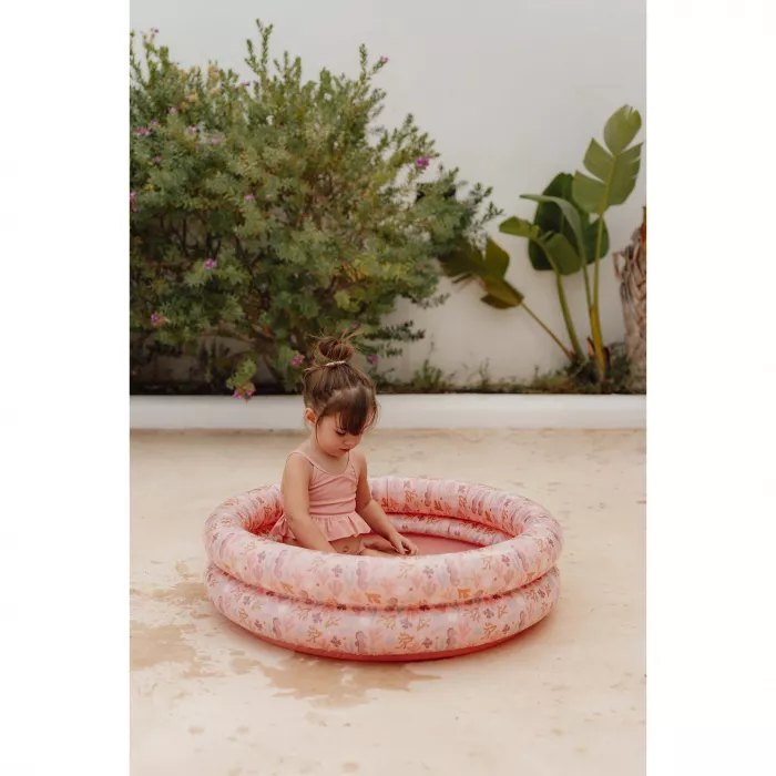 Piscina gonflabila pentru copii - 80 cm - Ocean Dreams - Roz - Little Dutch