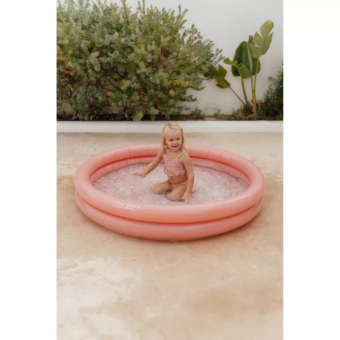 Piscina gonflabila pentru copii - 150 cm - Ocean Dreams - Roz - Little Dutch