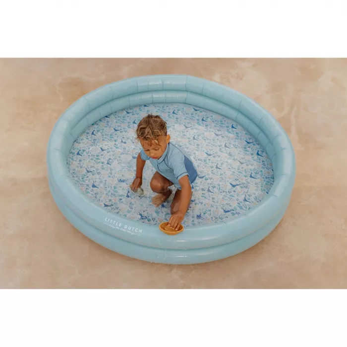 Piscina gonflabila pentru copii - 150 cm - Ocean Dreams - Albastru - Little Dutch