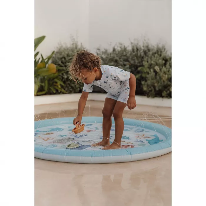 Piscina gonflabila cu aspersoare pentru copii - Ocean Dreams - Albastru - Little Dutch