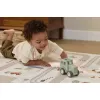 Tractor din lemn FSC cu fermier - Green - Little Dutch