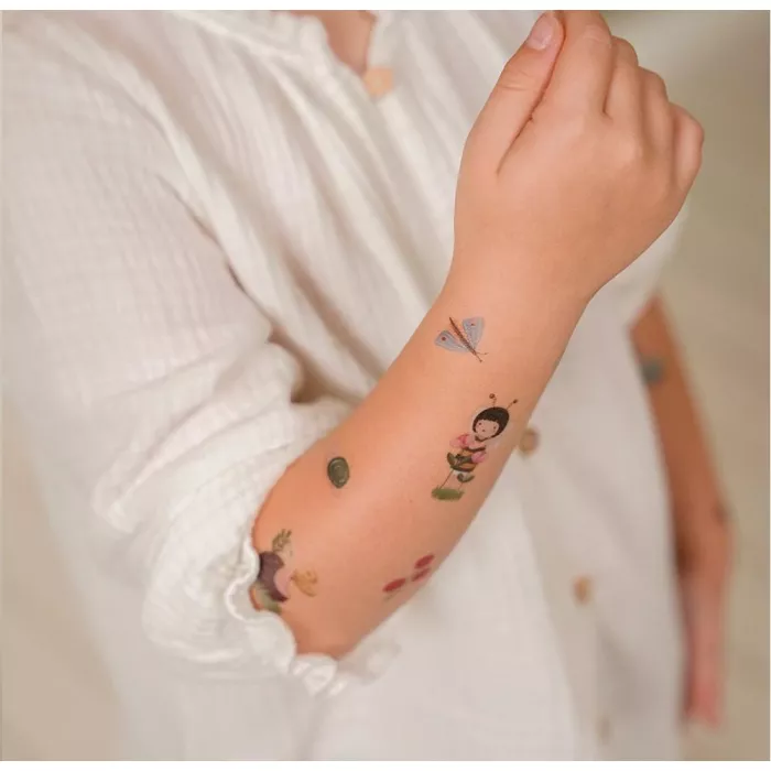 Tatuaje temporare pentru copii - Rosa - Little Dutch
