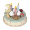 Tort aniversar cu decoratiuni pentru 1-5 ani - varianta XL - Little Dutch Tort aniversar cu decoratiuni pentru 1-5 ani - varianta XL - Little Dutch