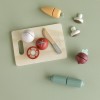 Set de legume din lemn pentru feliat - Little Dutch Set de legume din lemn pentru feliat - Little Dutch