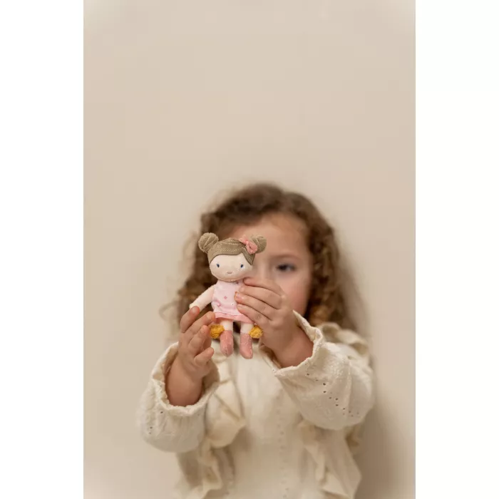 Papusa textila - Rosa - 10 cm - Little Dutch Papusa textila - Rosa - 10 cm - Little Dutch