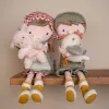 Papusa textila - Jim cu pui - 35 cm - Little Farm - Little Dutch
