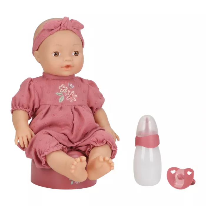Papusa bebelus cu biberon si olita - Livia - Little Dutch