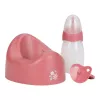 Papusa bebelus cu biberon si olita - Livia - Little Dutch