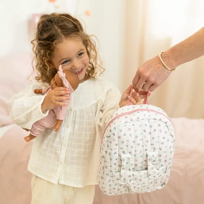 Rucsac cu marsupiu pentru papusi - Little Dutch