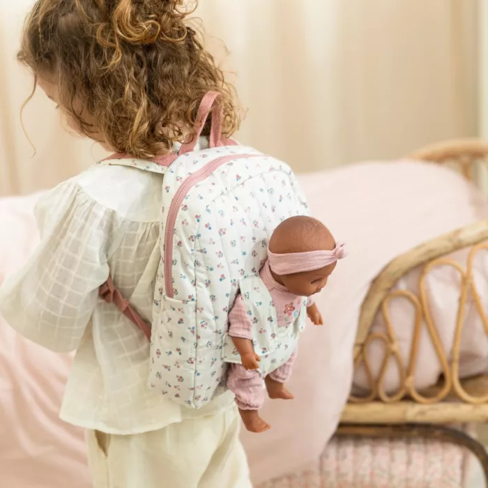 Rucsac cu marsupiu pentru papusi - Little Dutch