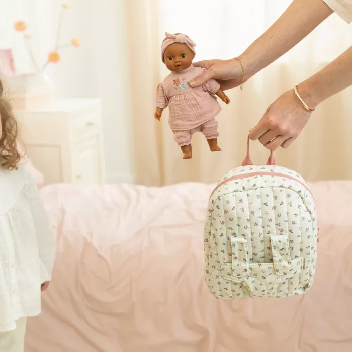 Rucsac cu marsupiu pentru papusi - Little Dutch