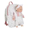 Rucsac cu marsupiu pentru papusi - Little Dutch