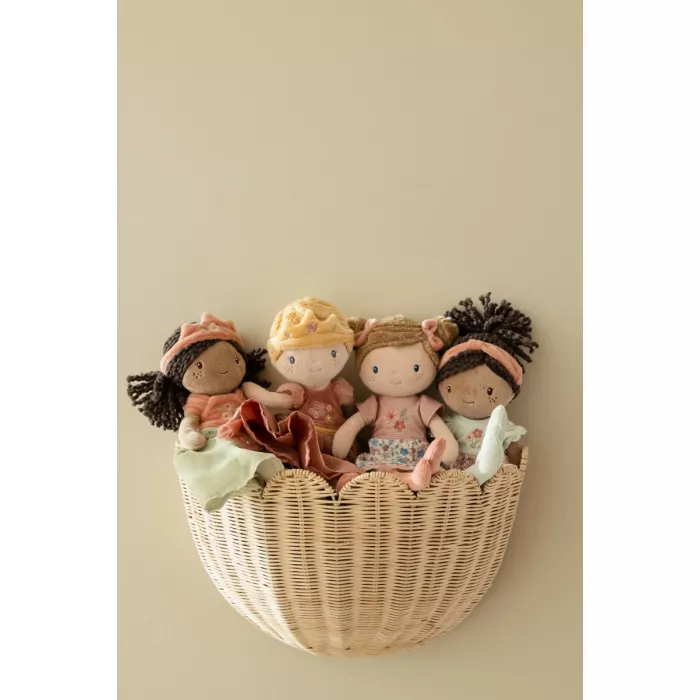 Papusa textila -  Rosa - 35 cm - Little Dutch