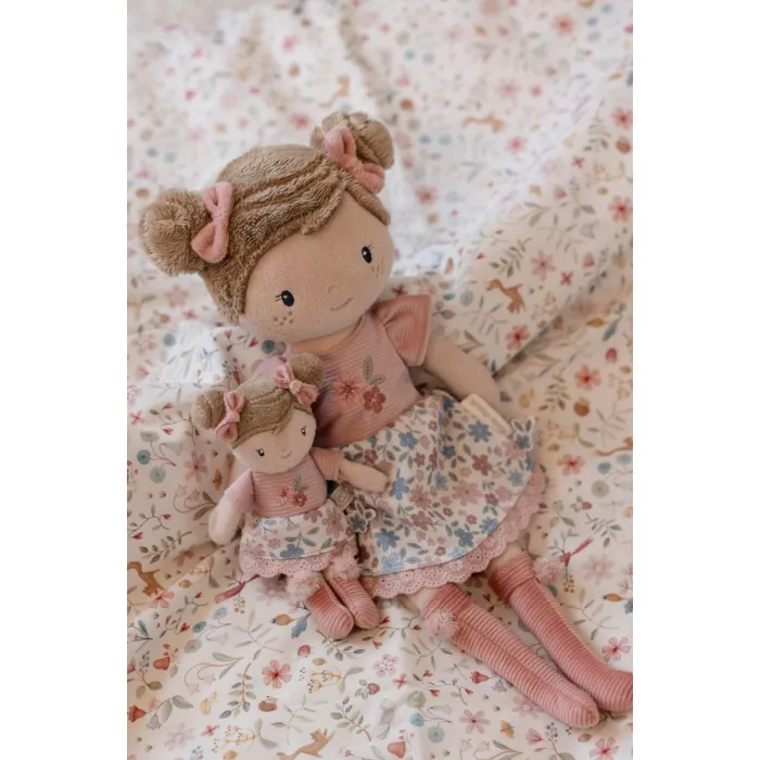 Papusa textila -  Rosa - 35 cm - Little Dutch