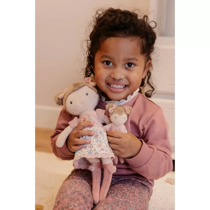 Papusa textila -  Rosa - 35 cm - Little Dutch
