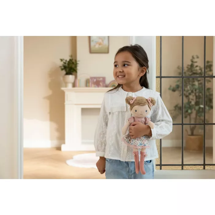 Papusa textila -  Rosa - 35 cm - Little Dutch