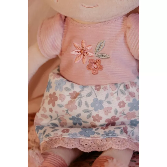 Papusa textila -  Rosa - 35 cm - Little Dutch