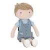 Papusa textila certificata GRS - Jim - 35 cm - Little Dutch