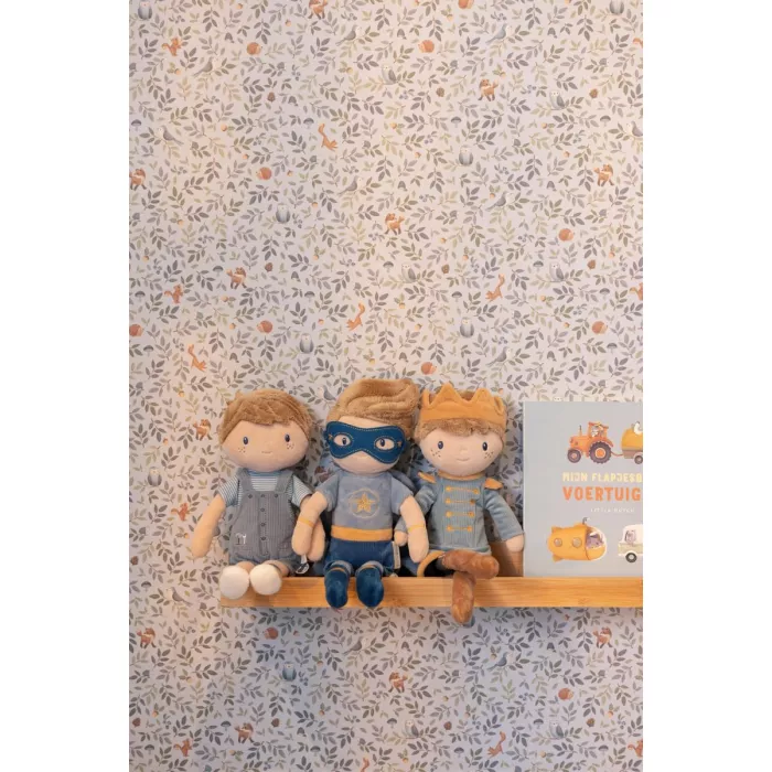 Papusa textila - Superhero Jim - 35 cm - Little Dutch